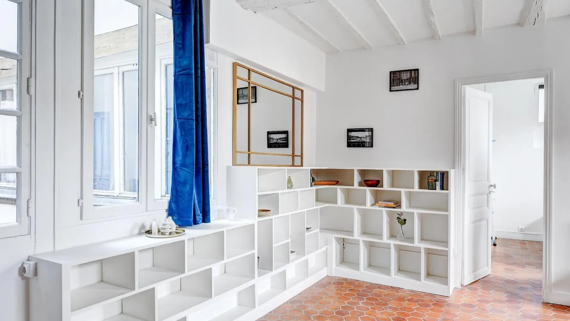 1Br Bastille & Marais & Place Des Vosges Appartement Parijs